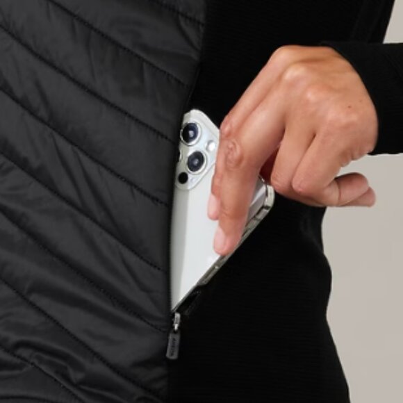 SALE! Athleta Flurry Force Insulated PrimaLoft Jacket - Black - Like New S - Picture 7 of 14